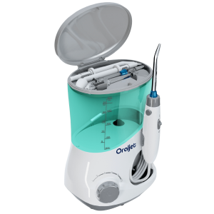 Oraljet Família Irrigador Oral p/ Implante Ultra Water Flosser OJ1200B Bivolt (100-240 Volts)