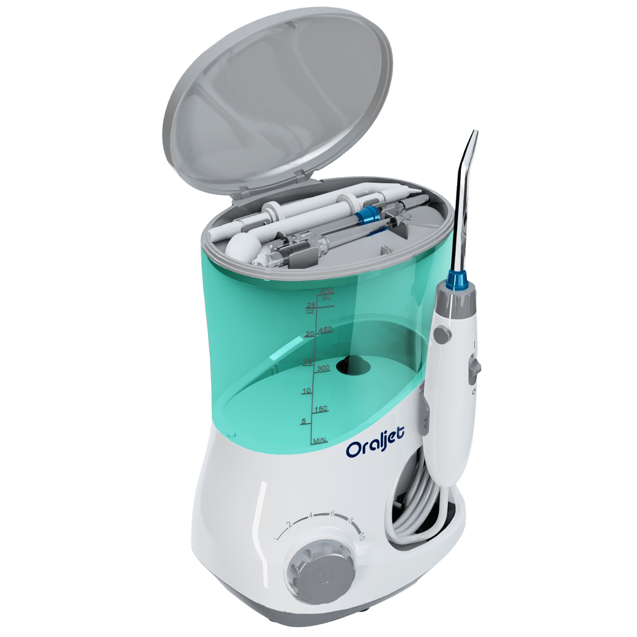 Oraljet Família Irrigador Oral p/ Implante Ultra Water Flosser OJ1200B Bivolt (100-240 Volts)